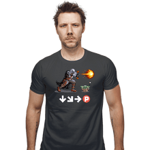 Load image into Gallery viewer, Secret_Shirts Fitted Shirts, Mens / Small / Charcoal Mandoken