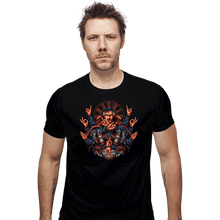 Load image into Gallery viewer, Daily_Deal_Shirts Fitted Shirts, Mens / Small / Black Strange Magic