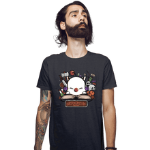 Load image into Gallery viewer, Shirts Fitted Shirts, Mens / Small / Dark Heather Lil Kupo Buy And Save