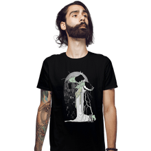 Load image into Gallery viewer, Shirts Fitted Shirts, Mens / Small / Black Love Beyond Death