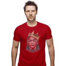 Load image into Gallery viewer, Shirts Fitted Shirts, Mens / Small / Red The Notorious Princess