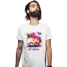 Load image into Gallery viewer, Shirts Fitted Shirts, Mens / Small / White Summer Side