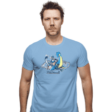 Load image into Gallery viewer, Shirts Fitted Shirts, Mens / Small / Powder Blue Trainer Mercury