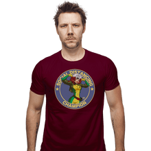 Load image into Gallery viewer, Shirts Fitted Shirts, Mens / Small / Maroon Rogue Social Distancing Champion