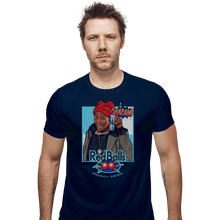Load image into Gallery viewer, Secret_Shirts Fitted Shirts, Mens / Small / Navy Red Balls