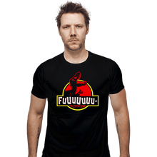 Load image into Gallery viewer, Daily_Deal_Shirts Fitted Shirts, Mens / Small / Black Fuuuuuuu Park