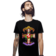 Load image into Gallery viewer, Daily_Deal_Shirts Fitted Shirts, Mens / Small / Black Ghosts N Busters