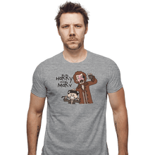 Load image into Gallery viewer, Shirts Fitted Shirts, Mens / Small / Sports Grey Harry And Marv