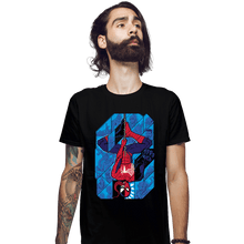 Load image into Gallery viewer, Daily_Deal_Shirts Fitted Shirts, Mens / Small / Black Peter Verse