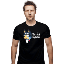 Load image into Gallery viewer, Daily_Deal_Shirts Fitted Shirts, Mens / Small / Black The Dogfather