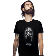 Load image into Gallery viewer, Daily_Deal_Shirts Fitted Shirts, Mens / Small / Black Glow In The Dark Hellraiser