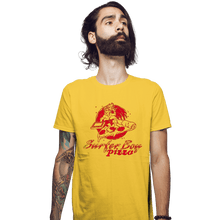 Load image into Gallery viewer, Daily_Deal_Shirts Fitted Shirts, Mens / Small / Daisy Strange Pizza