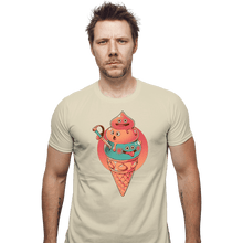Load image into Gallery viewer, Daily_Deal_Shirts Fitted Shirts, Mens / Small / Sand Ice Quest