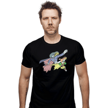 Load image into Gallery viewer, Shirts Fitted Shirts, Mens / Small / Black The Duck Knight