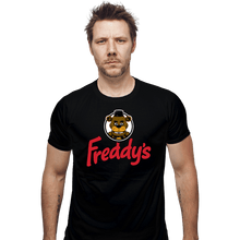 Load image into Gallery viewer, Daily_Deal_Shirts Fitted Shirts, Mens / Small / Black Freddy&#39;s
