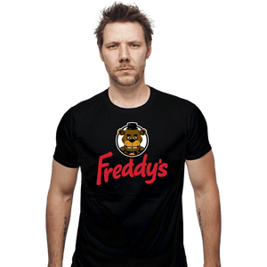 Daily_Deal_Shirts Fitted Shirts, Mens / Small / Black Freddy's