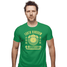 Load image into Gallery viewer, Shirts Fitted Shirts, Mens / Small / Irish Green Earth is Strong