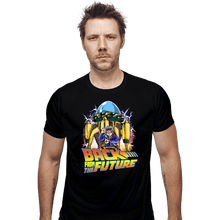 Load image into Gallery viewer, Daily_Deal_Shirts Fitted Shirts, Mens / Small / Black Back From The Future