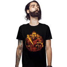 Load image into Gallery viewer, Daily_Deal_Shirts Fitted Shirts, Mens / Small / Black The Haddonfield Slasher