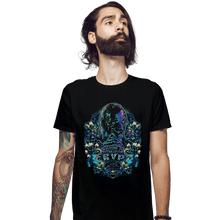 Load image into Gallery viewer, Shirts Fitted Shirts, Mens / Small / Black Welcome To The Crypt