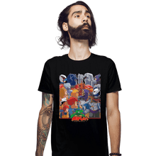 Load image into Gallery viewer, Shirts Fitted Shirts, Mens / Small / Black Good Vs. Evil