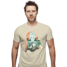 Load image into Gallery viewer, Shirts Fitted Shirts, Mens / Small / Sand Ukiyo Zelda