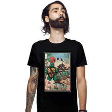 Load image into Gallery viewer, Daily_Deal_Shirts Fitted Shirts, Mens / Small / Black Rokushaku bo in Japan