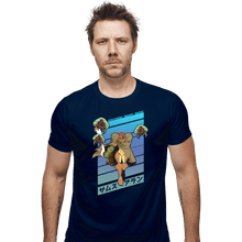 Load image into Gallery viewer, Secret_Shirts Fitted Shirts, Mens / Small / Navy Interstellar Bounty