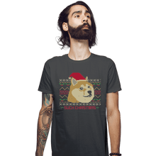 Load image into Gallery viewer, Shirts Fitted Shirts, Mens / Small / Charcoal Such Christmas