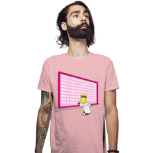 Load image into Gallery viewer, Daily_Deal_Shirts Fitted Shirts, Mens / Small / Pink Mojo Dojo
