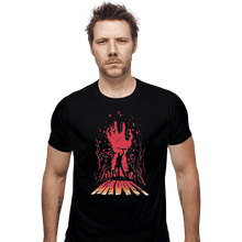 Load image into Gallery viewer, Shirts Fitted Shirts, Mens / Small / Black Groovy