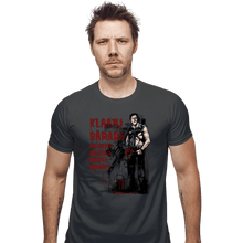 Load image into Gallery viewer, Daily_Deal_Shirts Fitted Shirts, Mens / Small / Charcoal NecronomiWall