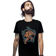 Load image into Gallery viewer, Shirts Fitted Shirts, Mens / Small / Black The Forbidden One