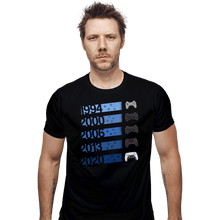 Load image into Gallery viewer, Secret_Shirts Fitted Shirts, Mens / Small / Black PS Controllers