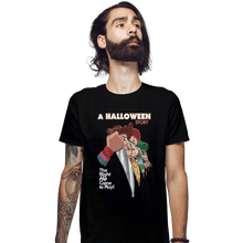 Load image into Gallery viewer, Shirts Fitted Shirts, Mens / Small / Black A Halloween Story
