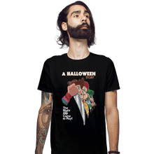 Load image into Gallery viewer, Shirts Fitted Shirts, Mens / Small / Black A Halloween Story