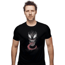 Load image into Gallery viewer, Shirts Fitted Shirts, Mens / Small / Black Venom Splatter