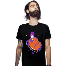 Load image into Gallery viewer, Shirts Fitted Shirts, Mens / Small / Black Cute But Deadly Pochita