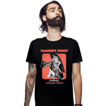 Load image into Gallery viewer, Shirts Fitted Shirts, Mens / Small / Black Magruff Force