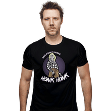 Load image into Gallery viewer, Secret_Shirts Fitted Shirts, Mens / Small / Black Honk Honk!