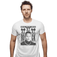 Load image into Gallery viewer, Shirts Fitted Shirts, Mens / Small / White Jingle Bell Rock