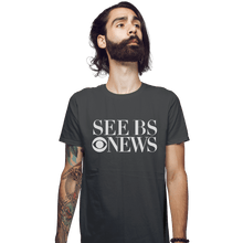 Load image into Gallery viewer, Shirts Fitted Shirts, Mens / Small / Charcoal See BS News