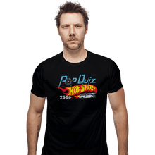 Load image into Gallery viewer, Daily_Deal_Shirts Fitted Shirts, Mens / Small / Black Pop Quiz