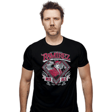 Load image into Gallery viewer, Shirts Fitted Shirts, Mens / Small / Black Ramirez Red Ale