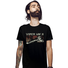 Load image into Gallery viewer, Shirts Fitted Shirts, Mens / Small / Black Retro Viper MK II