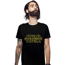 Load image into Gallery viewer, Shirts Fitted Shirts, Mens / Small / Black Star Trek Wars
