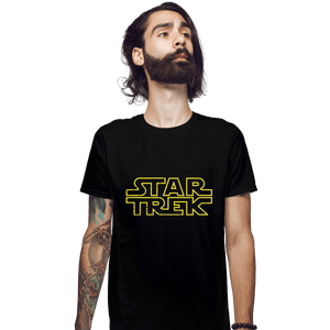 Shirts Fitted Shirts, Mens / Small / Black Star Trek Wars