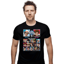 Load image into Gallery viewer, Shirts Fitted Shirts, Mens / Small / Black Time Fightersd 5th VS 6th