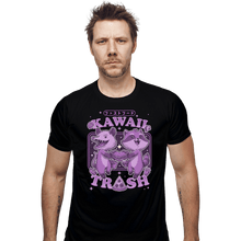 Load image into Gallery viewer, Secret_Shirts Fitted Shirts, Mens / Small / Black Kawaii Trash