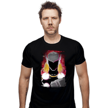 Load image into Gallery viewer, Shirts Fitted Shirts, Mens / Small / Black Glitch Thor